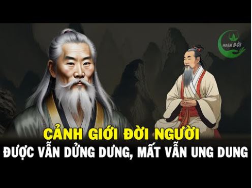 Cảnh giới đời người: Được vẫn dửng dưng, mất vẫn ung dung