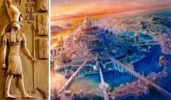 Vị tư tế Ai Cập bí ẩn và câu chuyện kỳ lạ về lục địa huyền thoại Atlantis