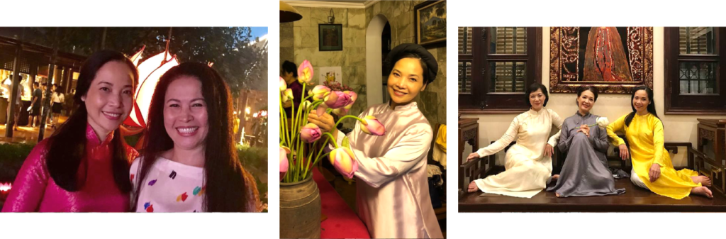 Chị cười rạng rỡ, hạnh phúc… (Ảnh: Đại Kỷ Nguyên)